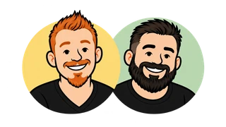 Jason on the left and Daniel on the right